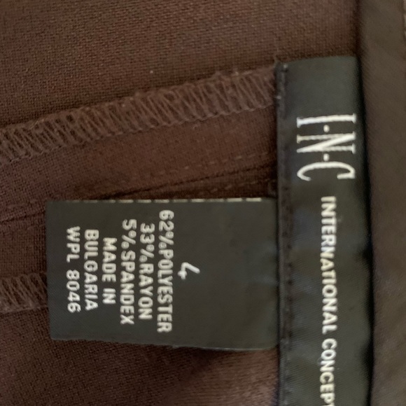 INC blouse and skirt, Size 4 - Picture 8 of 8